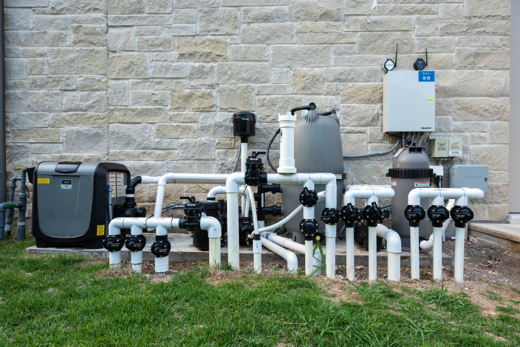 Salt system installation in Hawaii — professional equipment with salt cell and automation controller